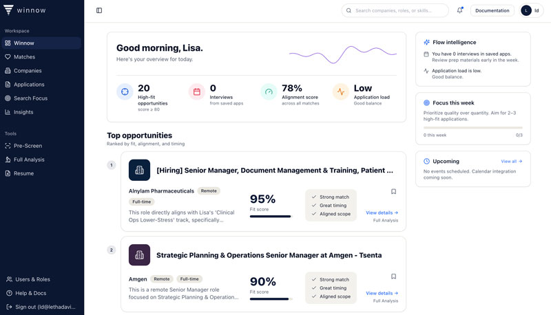 Targeted Job Search Platform