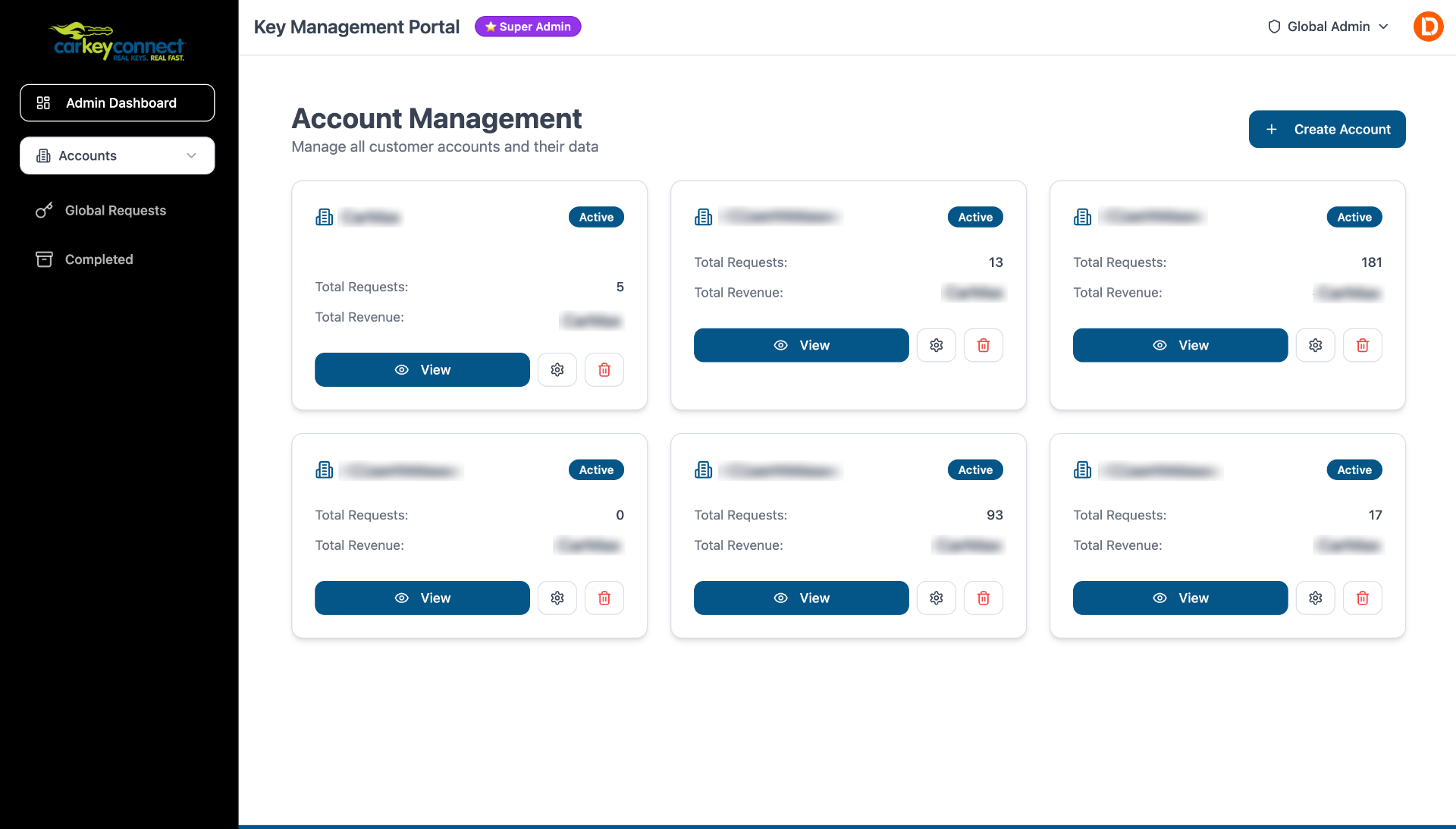 B2B Service Portal